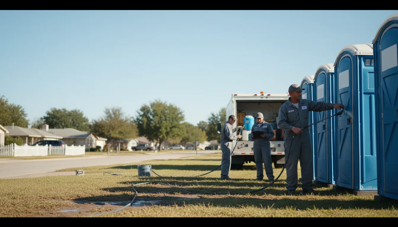 Long-Term Portable Toilet Rental in Mantee, MS near me